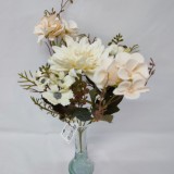 Buchet dalie + hortensii