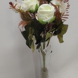 Buchet trandafiri x7 alb