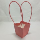 Pungi ptr.aranjamente florale 9.5x9.5x13cm roz pudra