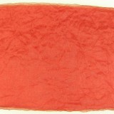 Organza gyűrt 1,5m×3m piros