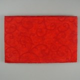 Organza mintás 1,5m×3m piros