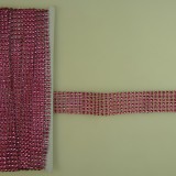 Strassz szalag 3cm×3m lila