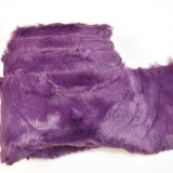 Szőrme nyúl 8cm×1,6m lila