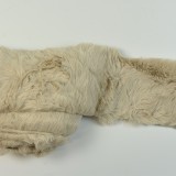 Szőrme nyúl 8cm×1,6m söt.krém