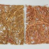 Csipkés raffia alap 18×18cm natúr