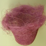 Kaspó sisal 12cm×11cm ciklámen