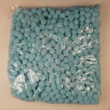 Kashmir golyó 2cm aqua ncs.