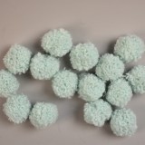Kashmir golyó bodros 2,5cm vízkék ncs.