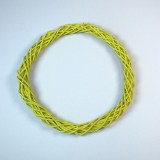 Vessző koszorú 20cm falfestékes olíva