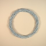 Vessző koszorú 20cm falfestékes szürke
