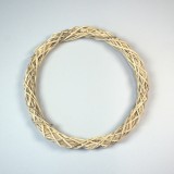 Vessző koszorú 30cm natúr