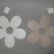 Floare de agatat din lemn 24cm hy-1745