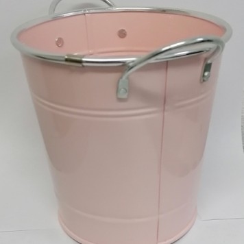 Galeata metal h13cm roz