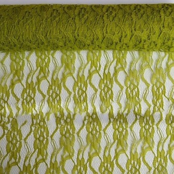 Sul dantela 29cmx5m verde muschi deschis