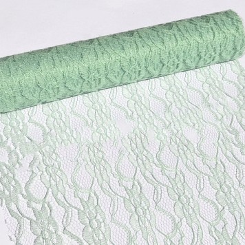 Sul dantela 29cmx5m verde vintage