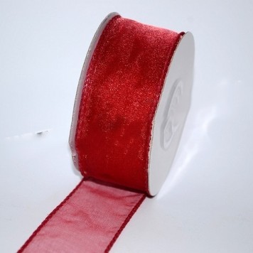 Banda decor 38mmx10m bordeaux