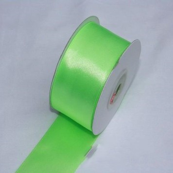 Banda decor saten 3.8cmx25y verde deschis