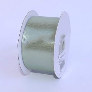 Banda decor saten 3.8cmx25y verde vintage