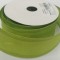 Banda dec. saten sifonat 3.8cmx10y verde deschis