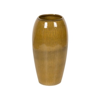 Vaza ceramice Saxon 30x61cm verde oliv