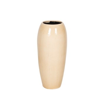 Vaza ceramice Saxon 33x80cm crem