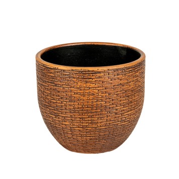 Bol ceramic Arosa 35x31cm maro