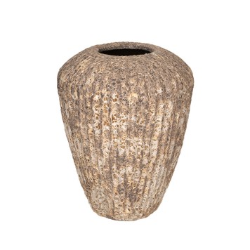 Vase ceramice Merritt gravat cu acid 54x70cm nisipiu