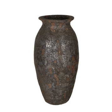 Vaza ceramice Rhodes gravat cu acid 60x115cm negru