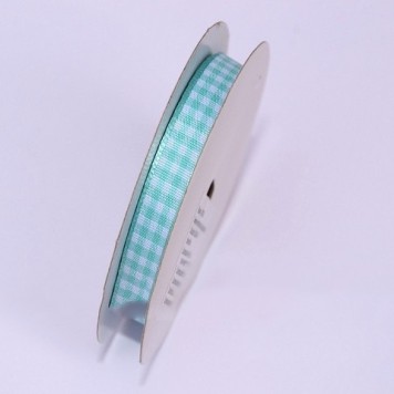 Banda decor textil 10mmx10m verde menta