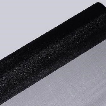 Organza sul 23.5cmx10m negru