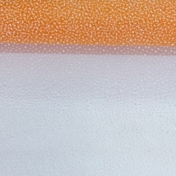 Organza sul cu zapada 48cm/5y portocaliu