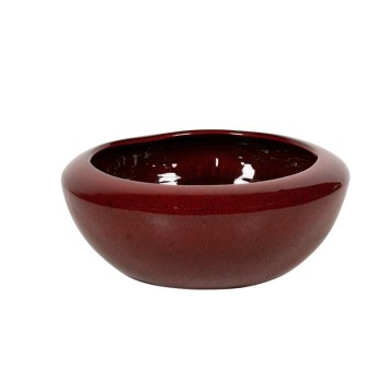 Campbell kerámia tál piros-fekete 49x19,5cm