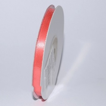 Banda decor saten 6mmx25y coral