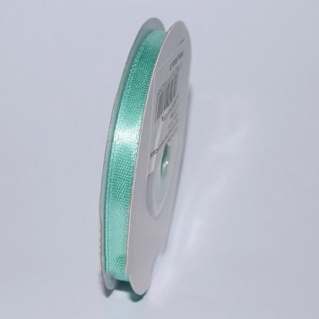 Banda decor saten 6mmx25y verde menta