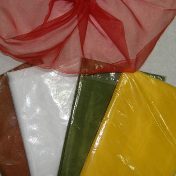 Organza simplu galben