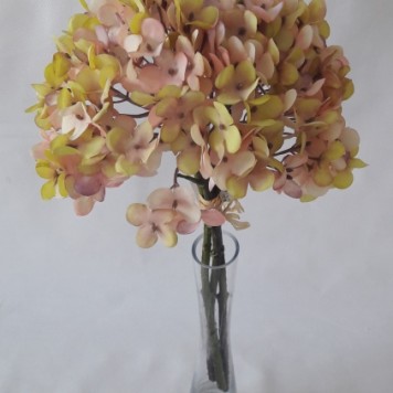 Fir hortensia x3 35cm roz