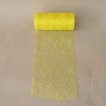 Sul organza cu model 12cmx10y cdos12