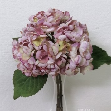Fir hortensia x3 33cm roz