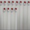Pick bubureze cu clame s/12 alb