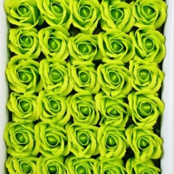 Set trandafiri sapun s/50 verde