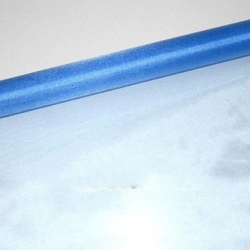 Organza sul 48cmx10m albastru deschis