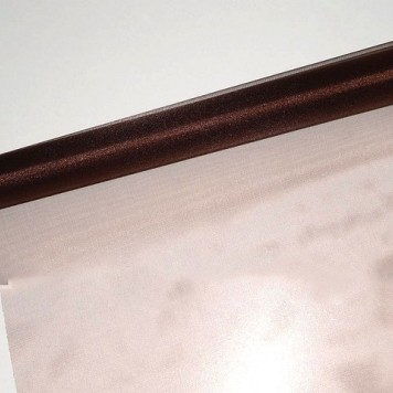Organza sul 48cmx10m ciocolata