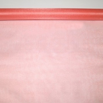 Organza sul 48cmx10m coral