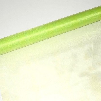 Organza sul 48cmx10m olive