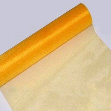 Organza sul 23.5cmx10m galben soare