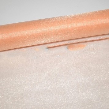 Organza sul 23.5cmx10m piersica