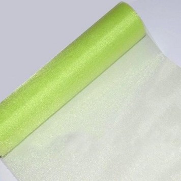 Organza sul 23.5cmx10m mar verde