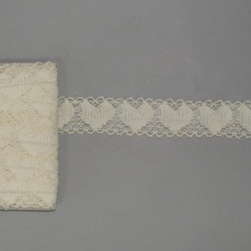 Dantela crosetata 3,5cmx9,1m crem