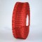 Banda decor textil 40mmx10m rosu