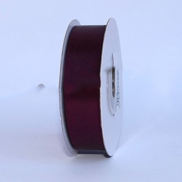 Banda decor saten 2cmx25y burgundy